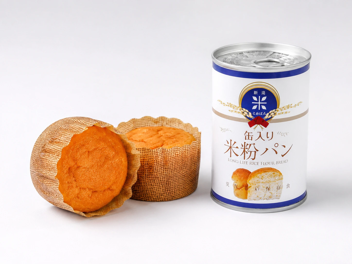 エッグフリー 缶入り米粉パン